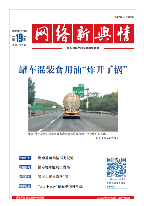 網絡新輿情-2024年第19期